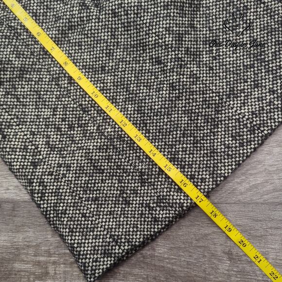 Loft Petite Wool Mini Skirt Size 00P - Picture 4 of 5